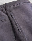 Fullcount 3743HW Mother Cotton Sweatpants "Exhausted" Ink. Black