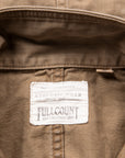 Fullcount 2015 Military Chore Jacket HBT Olive Drab