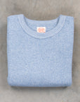 Fullcount 5964 Twisted Heavyweight Waffle Longsleeve Heather Blue