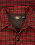 RRL Highway Longsleeve Sport Shirt Red Black