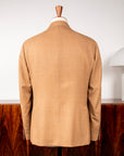 Caruso Butterfly Jacket Super 130's Hopsack Beige