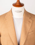 Caruso Butterfly Jacket Super 130's Hopsack Beige