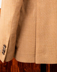 Caruso Butterfly Jacket Super 130's Hopsack Beige