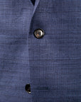 De Petrillo Posillipo Jacket Pure Silk Blue