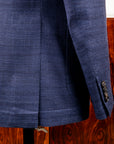 De Petrillo Posillipo Jacket Pure Silk Blue