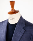 De Petrillo Posillipo Jacket Pure Silk Blue