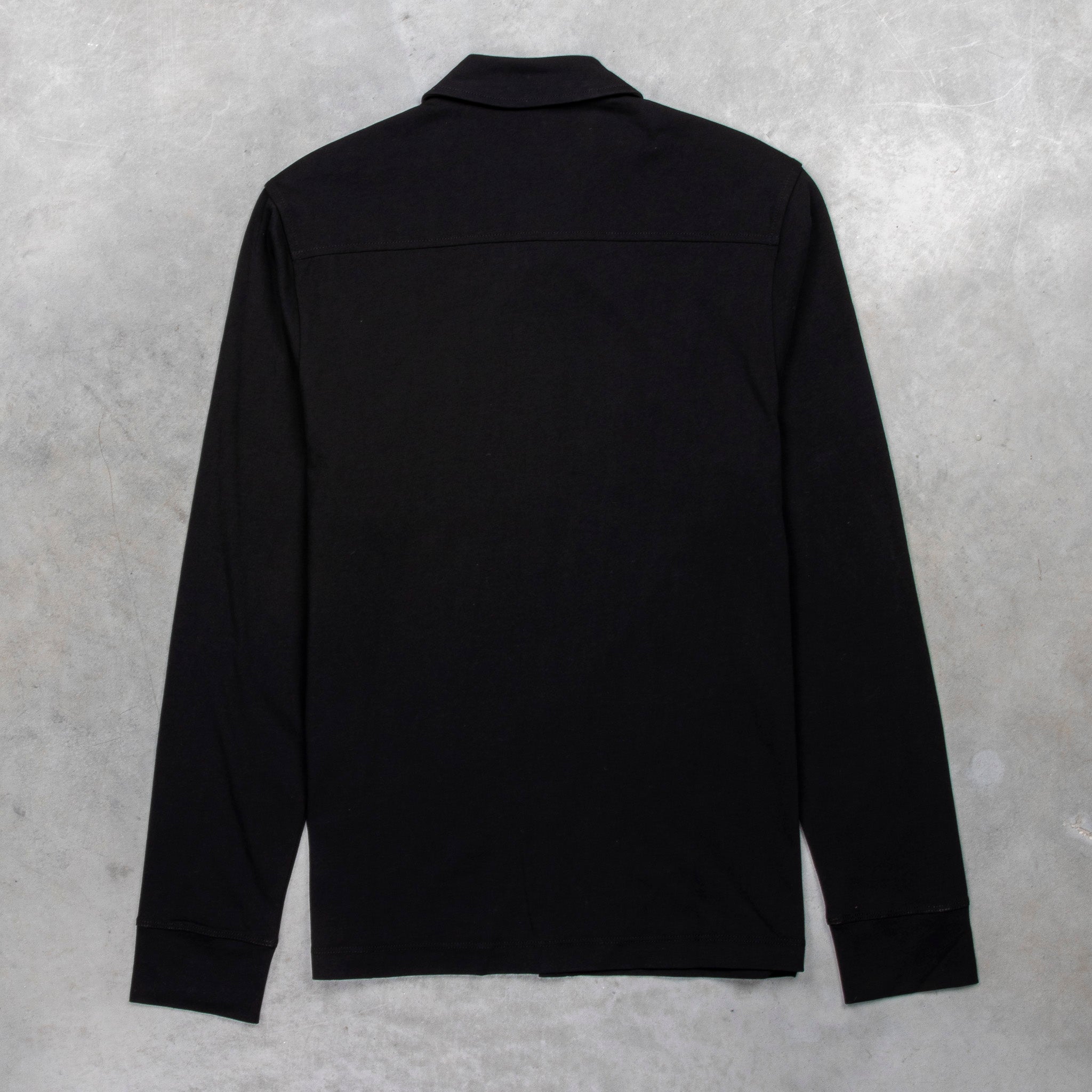 James Perse Clean Finish Jersey Shirt Black