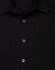 James Perse Clean Finish Jersey Shirt Black