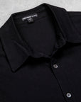 James Perse Clean Finish Jersey Shirt Black