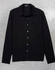 James Perse Clean Finish Jersey Shirt Black