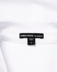 James Perse Clean Finish Jersey Shirt White