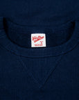 Velva Sheen Loopwheeler Crew Neck Sweat Navy