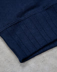 Velva Sheen Loopwheeler Crew Neck Sweat Navy