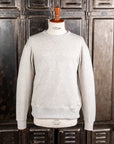 Velva Sheen Loopwheeler Crew Neck Sweat Heather Grey