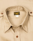 The Real McCoy's Cotton Shirt (Modify) Khaki