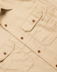 The Real McCoy's Cotton Shirt (Modify) Khaki