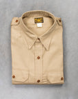 The Real McCoy's Cotton Shirt (Modify) Khaki