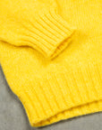 Laurence J. Smith Super Soft Seamless Roll Neck Pullover Lemon Zest