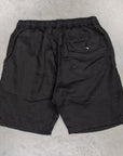 Remi Relief Linen Shorts Black