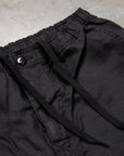 Remi Relief Linen Shorts Black