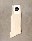 Frans Boone Socks Mako Cottone Avorio