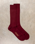 Frans Boone Socks Mako Cotone Chianti