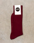 Frans Boone Socks Mako Cotone Chianti