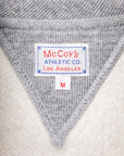 The Real McCoys Athletic 10 Oz Loopwheel Sweatshirt Gray