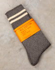 Fullcount 6110 Military Socks Charcoal