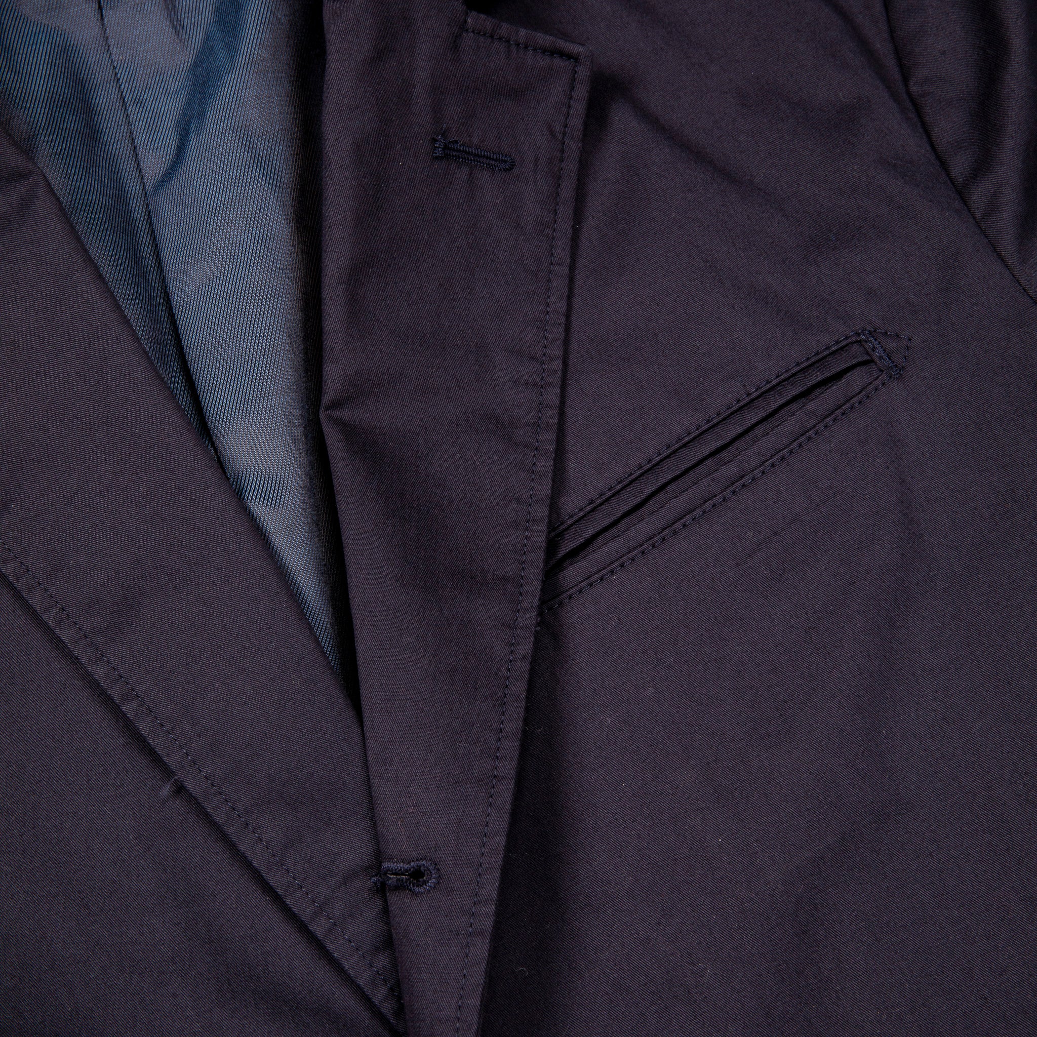 Engineered Garments Andover Jacket Dark Navy Highcount Twill