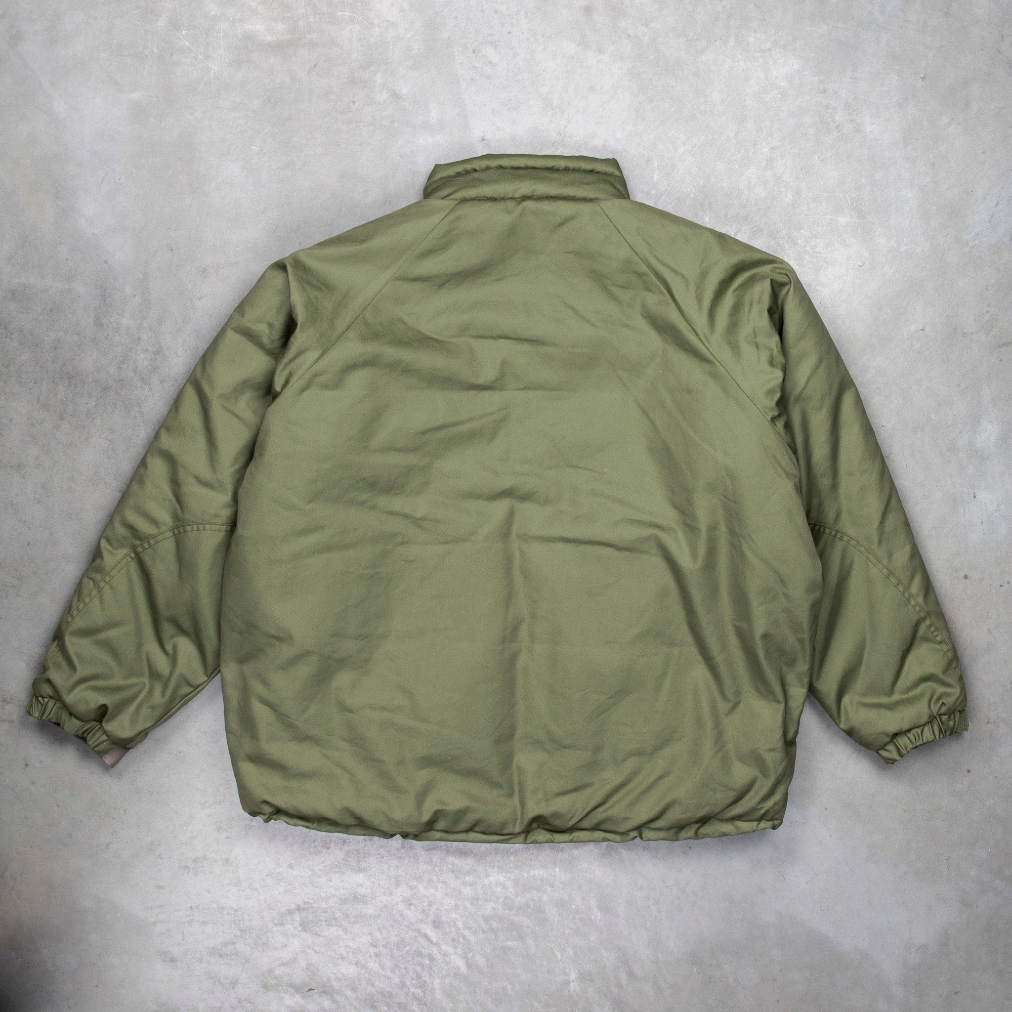 OrSlow Cotton Nylon Padded Jacket Army Green