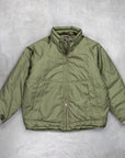 OrSlow Cotton Nylon Padded Jacket Army Green