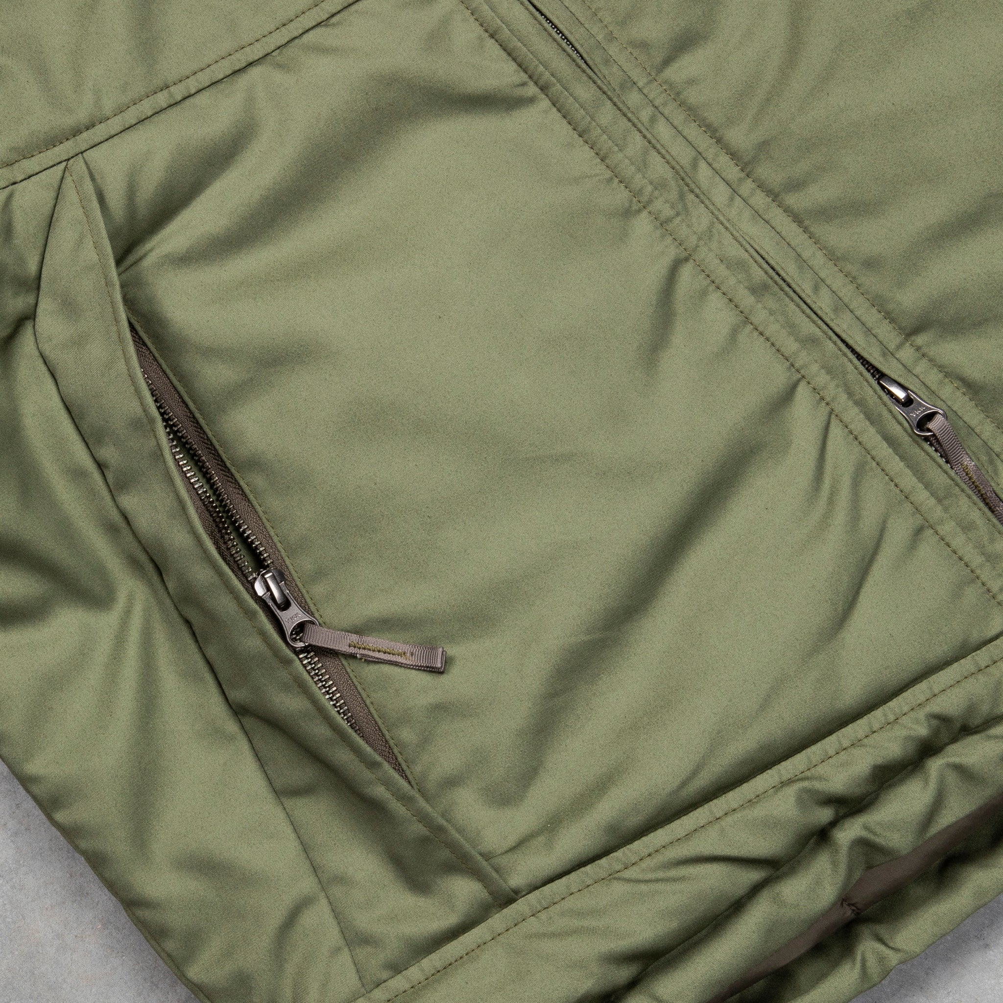 OrSlow Cotton Nylon Padded Jacket Army Green