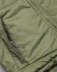 OrSlow Cotton Nylon Padded Jacket Army Green