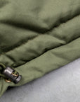 OrSlow Cotton Nylon Padded Jacket Army Green