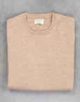 William Lockie Oxton Cashmere Crew Neck Sesamo