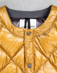 And Wander Diamond Stitch down vest camel