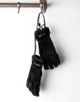 And Wander High Loft Fleece Gloves Black