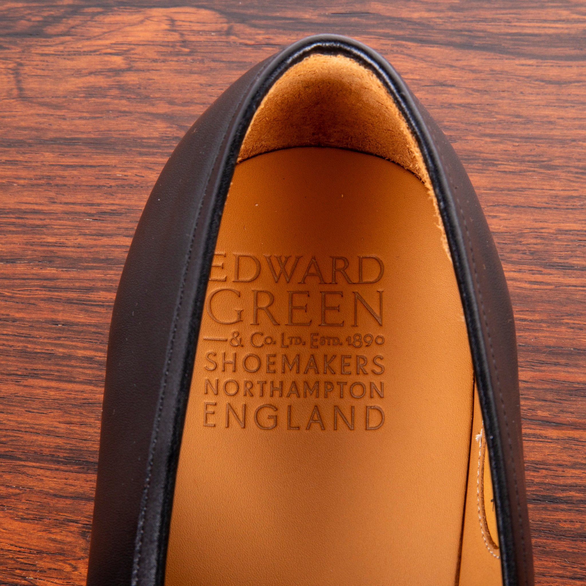 Edward Green Piccadilly in black calf on R1