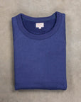 The Real McCoy's 9 Oz. Loopwheel Raglan Sweatshirt MQ Navy