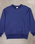 The Real McCoy's 9 Oz. Loopwheel Raglan Sweatshirt MQ Navy