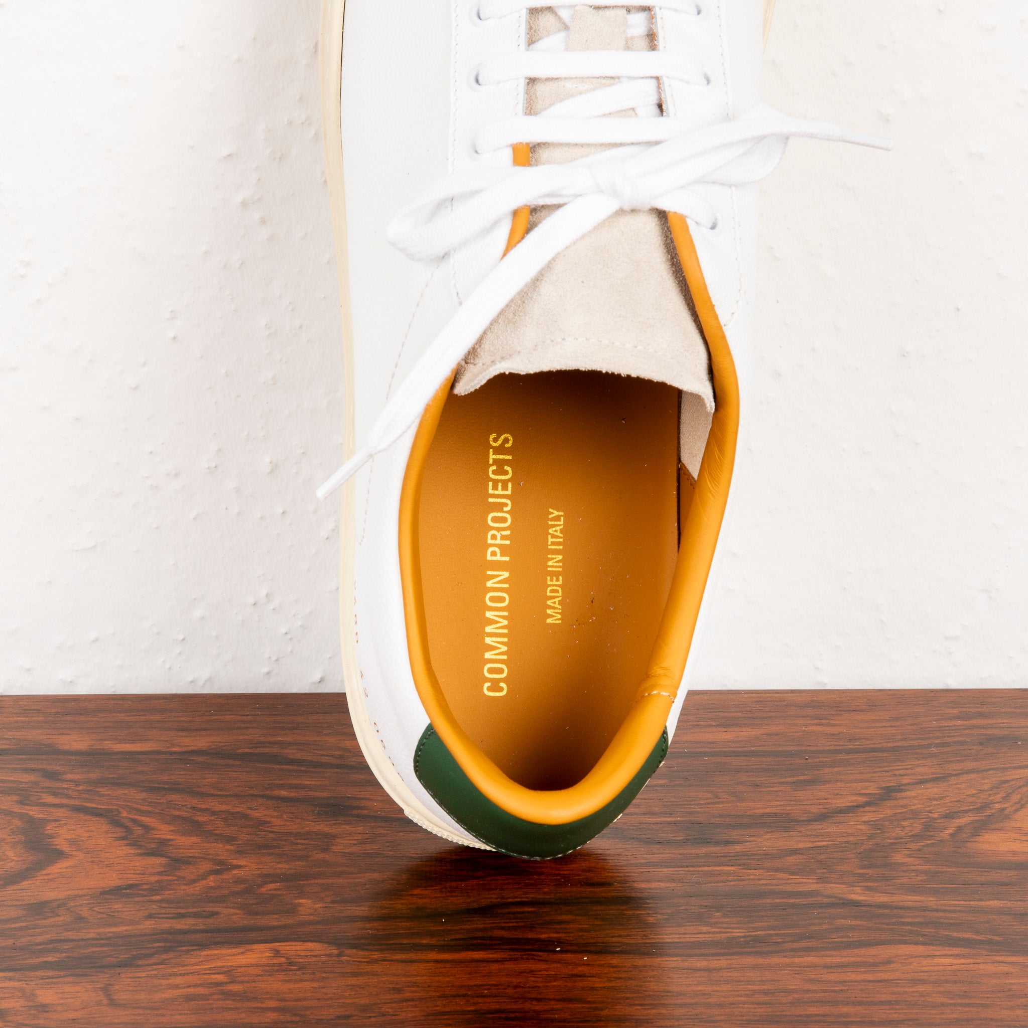 Common Projects Retro Low Profile White/Green