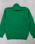 Laurence J. Smith Super Soft Seamless Roll Neck Pullover Clover