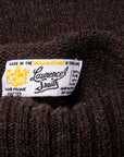 Laurence J. Smith Super Soft Seamless Roll Neck Pullover Dark Oak