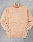 Laurence J. Smith Super Soft Seamless Roll Neck Pullover Tusk