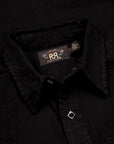 RRL Sawtooth Western Denim Shirt Black