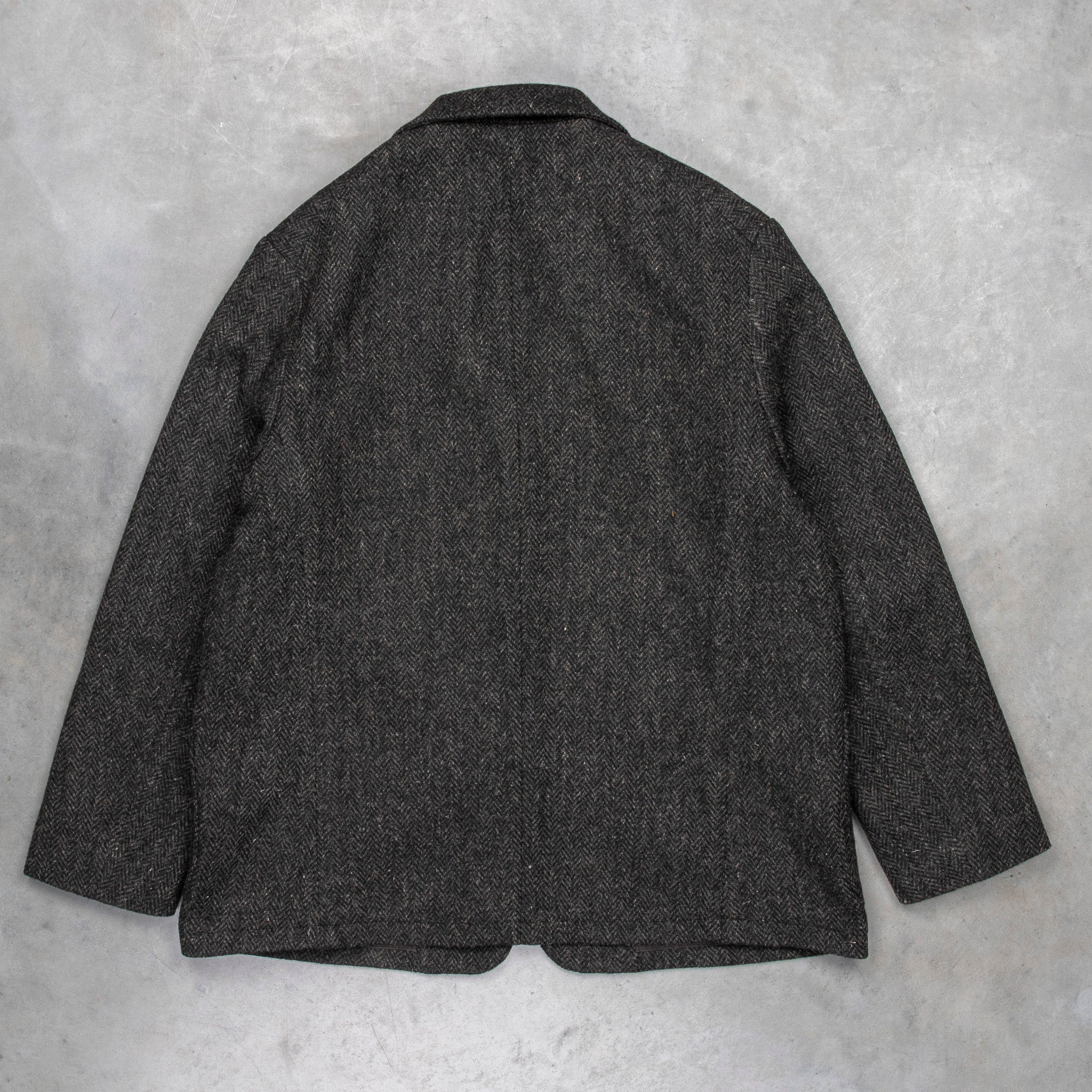 OrSlow Relaxed Fit Harris Tweed Jacket Black – Frans Boone Store