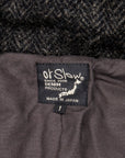 OrSlow Relaxed Fit Harris Tweed Jacket Black