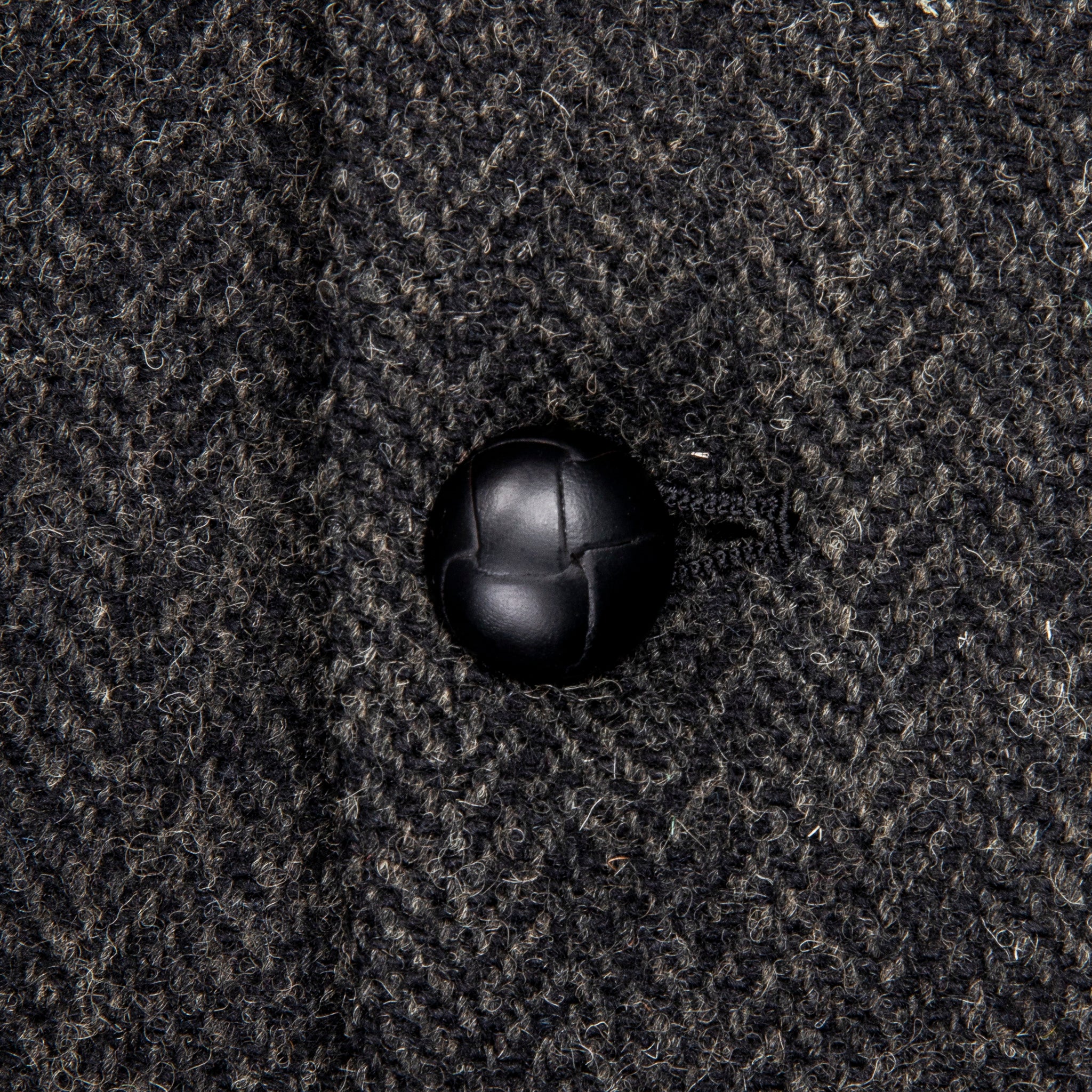 OrSlow Relaxed Fit Harris Tweed Jacket Black