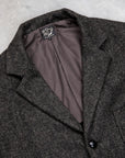 OrSlow Relaxed Fit Harris Tweed Jacket Black